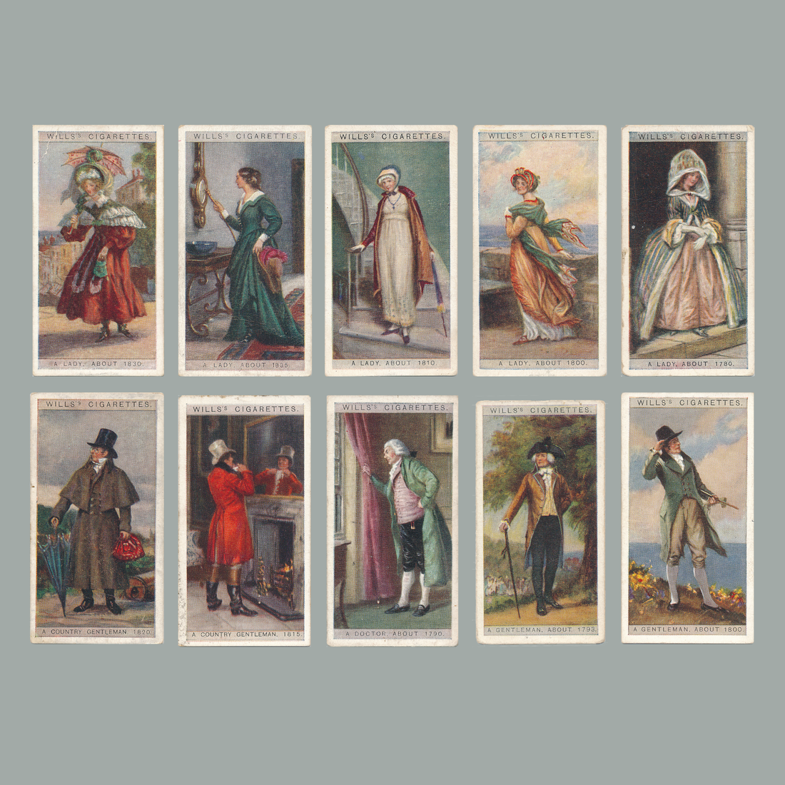 English Period Costumes