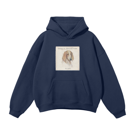 Saluki Oversized Fleece Hoodie