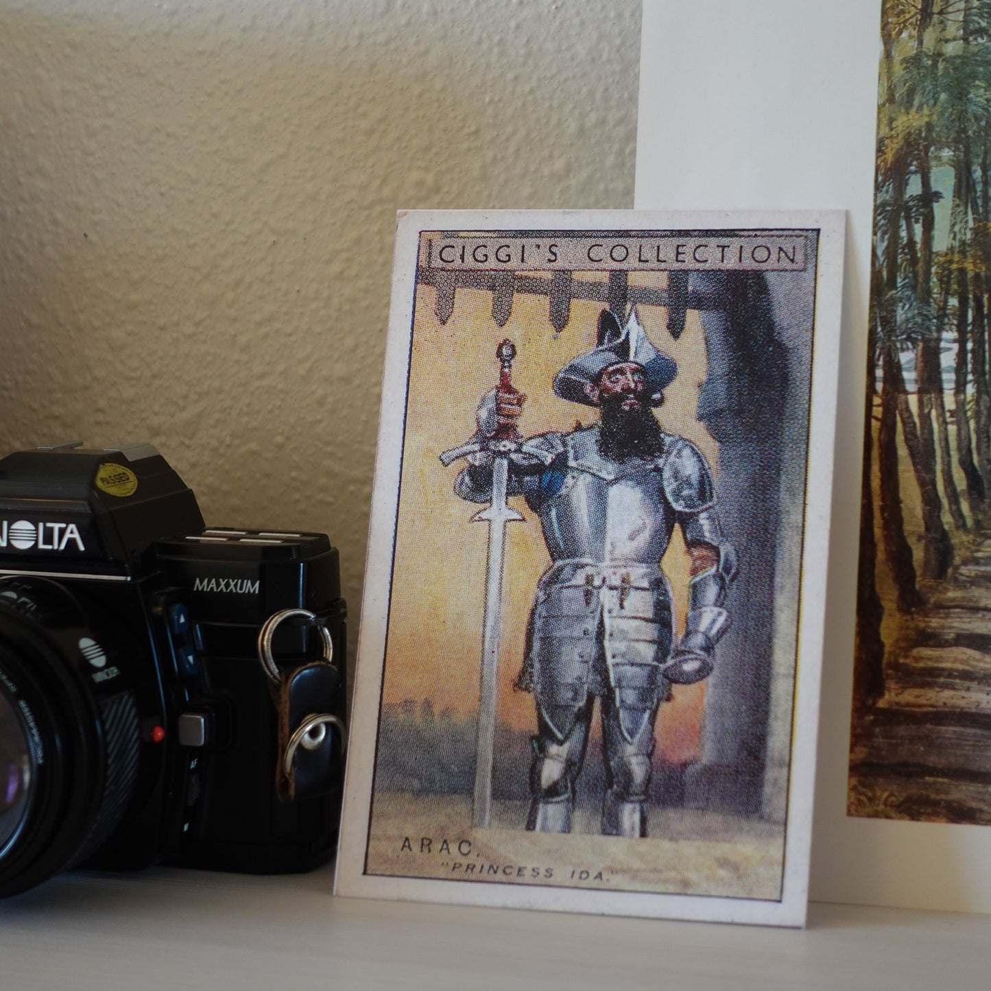 Vintage Arac Character Print | 1930's Cigarette Card