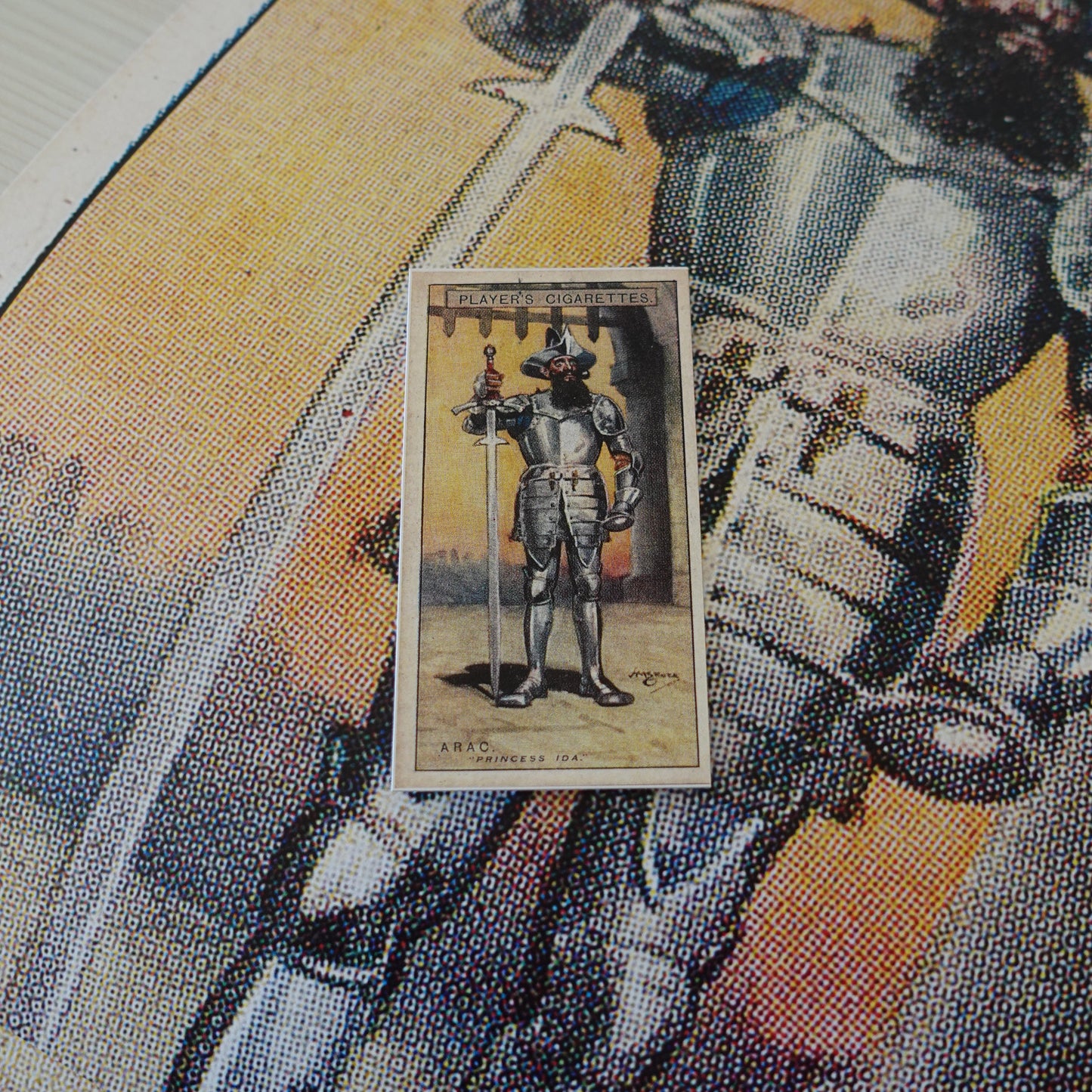 Vintage Arac Character Print | 1930's Cigarette Card