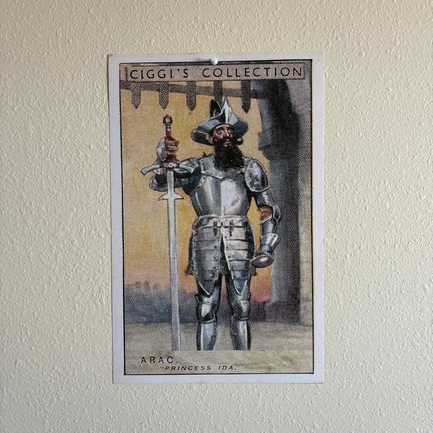 Vintage Arac Character Print | 1930's Cigarette Card