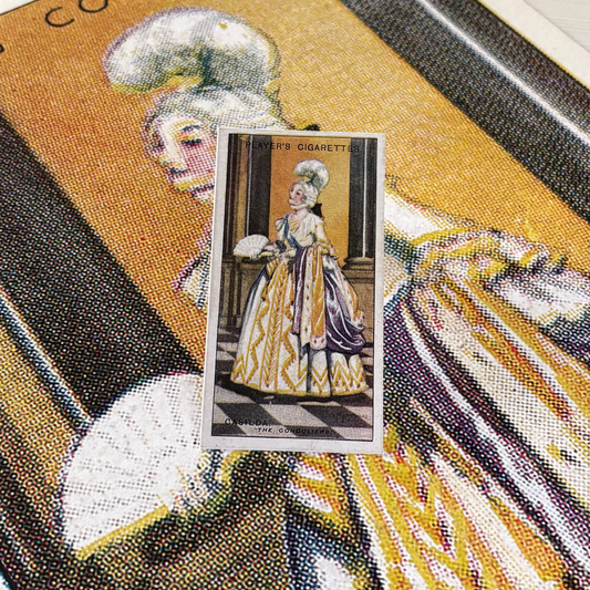 Vintage Casilda Portrait Print | 1930's Cigarette Card