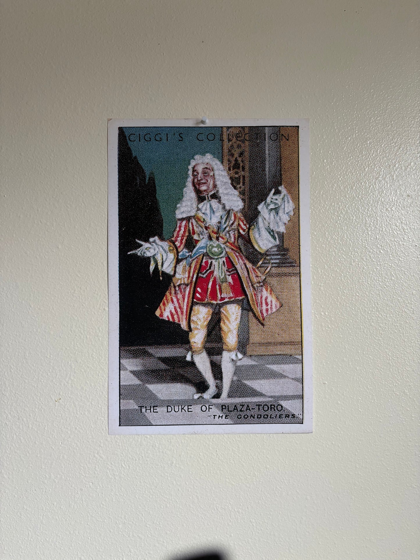 Vintage Duke of Plaza Portrait | 1930s Cigarette Card Art