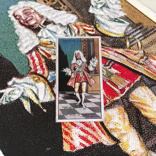 Vintage Duke of Plaza Portrait | 1930s Cigarette Card Art