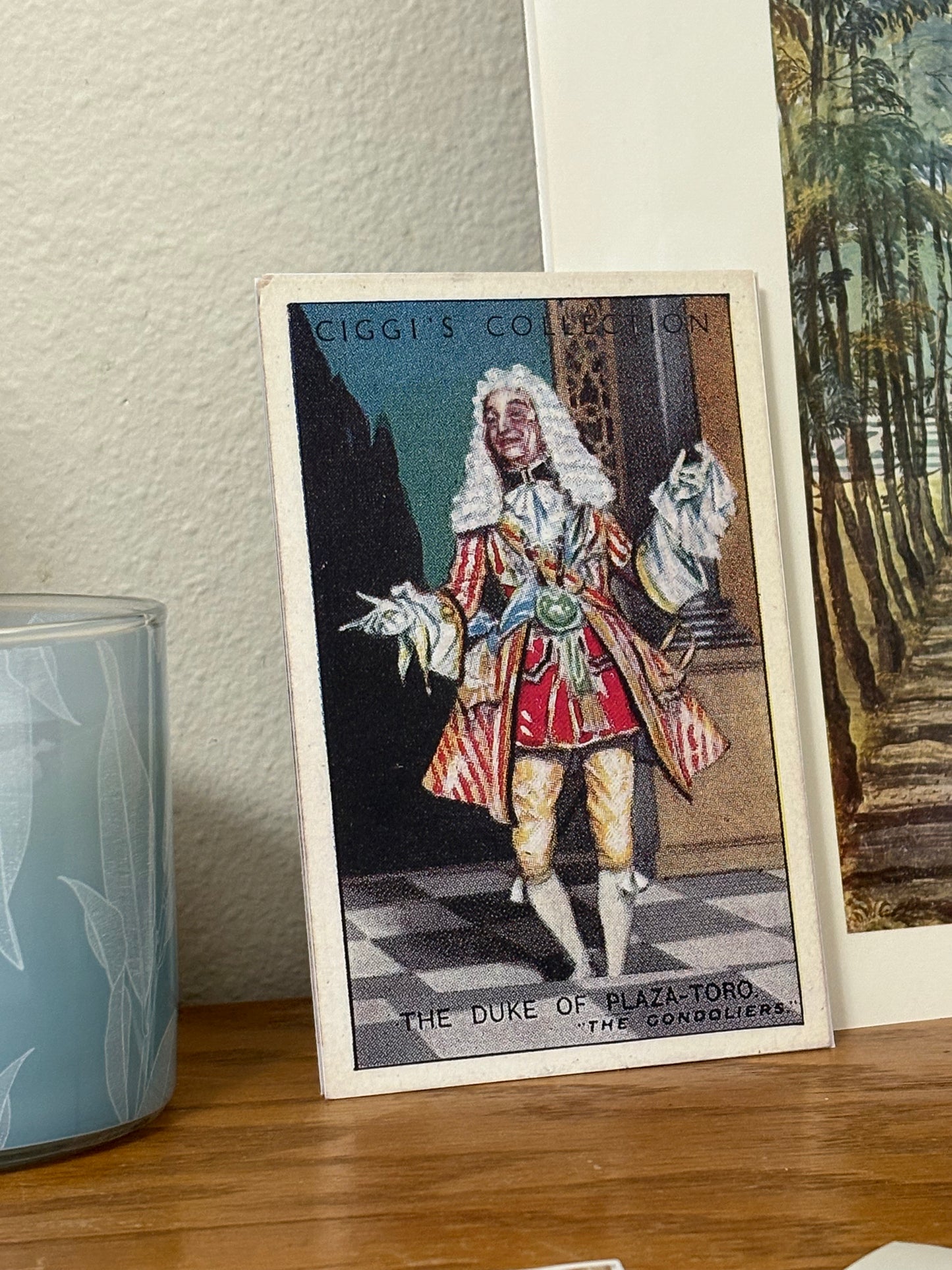 Vintage Duke of Plaza Portrait | 1930s Cigarette Card Art