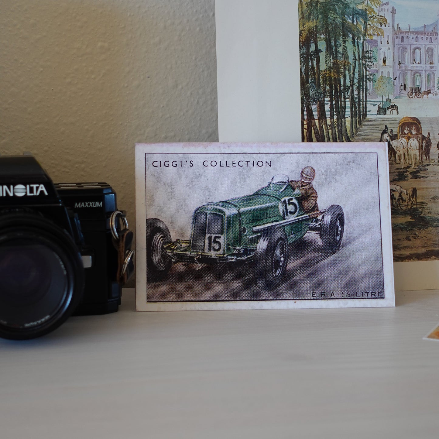 Vintage Era 1 1/2 Car Print | 1930's Cigarette Card