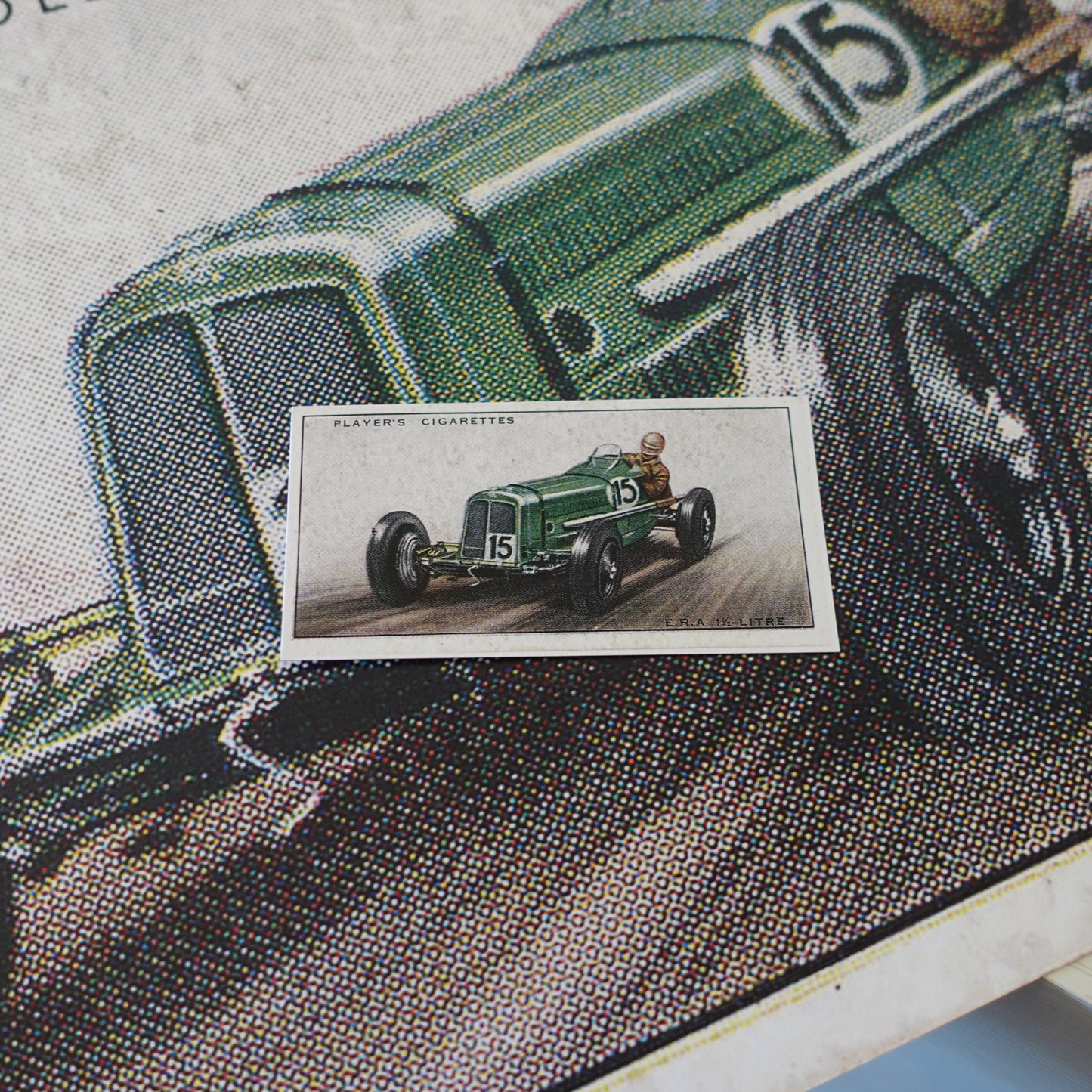 Vintage Era 1 1/2 Car Print | 1930's Cigarette Card