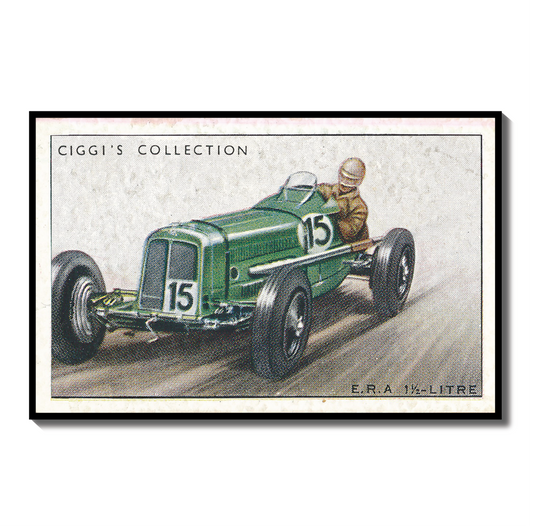Vintage Era 1 1/2 Car Print | 1930's Cigarette Card