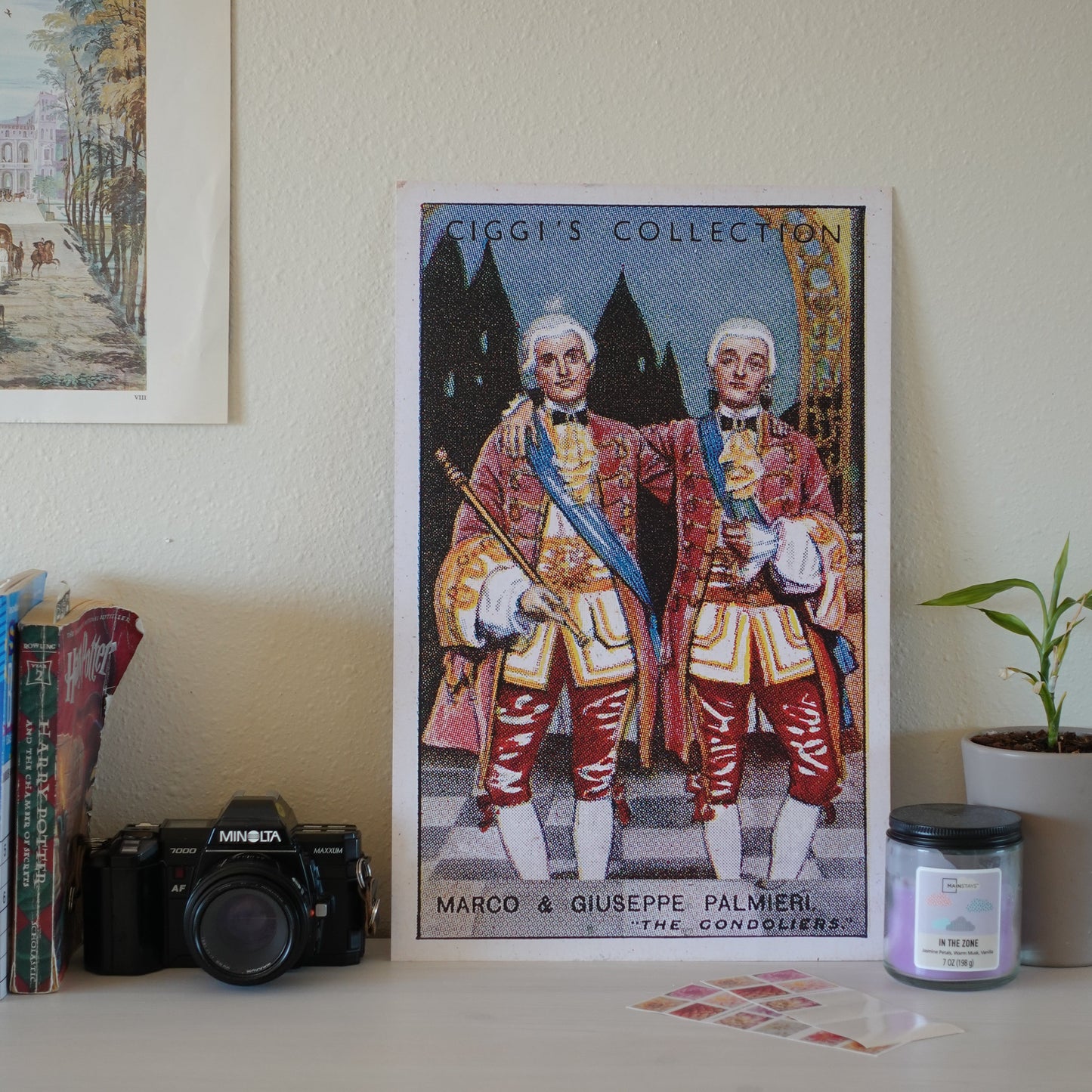 Vintage Marco & Giuseppe Palmieri Character Print | 1930's Cigarette Card