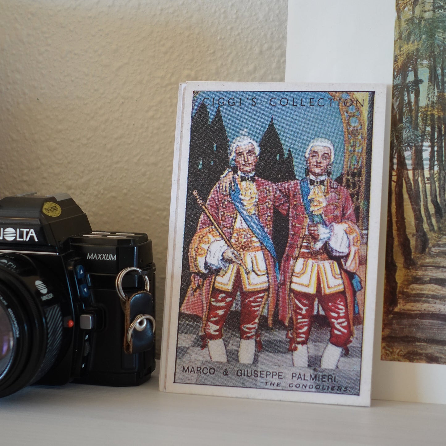 Vintage Marco & Giuseppe Palmieri Character Print | 1930's Cigarette Card