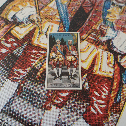 Vintage Marco & Giuseppe Palmieri Character Print | 1930's Cigarette Card