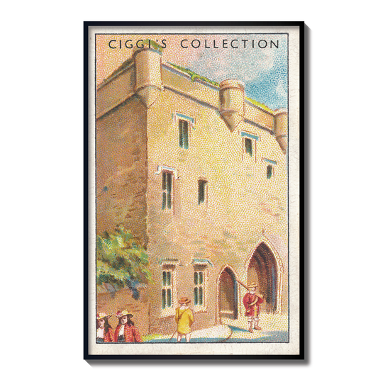 Vintage Newark Gate Print | 1930's Cigarette Card
